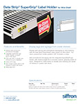Data Strip® SuperGrip® Label Holder for Wire Shelf